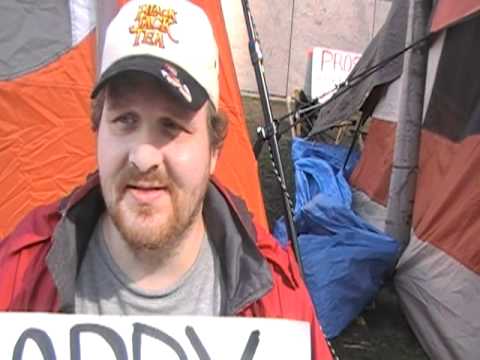 Newsparticipation - A NewsParticipation.com citizen reporter goes beyond the hype to find out a protesters personal reasons for joining the protest. Newsparticipation's aim is t...