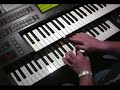 White Christmas Yamaha EL90T