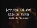 Principle Of Evil - Cthulhu Dawn / Cradle Of Filth Cover
