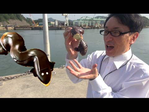 にょろ~りう~なぎチョコパン / Wiggle eel chocolate bread.