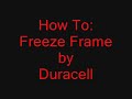 Gunz How To: Freez Frame