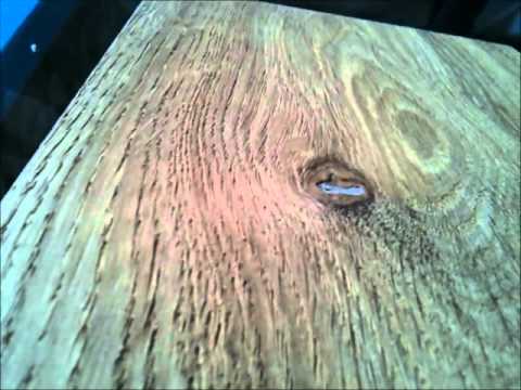 how to cure oak wood