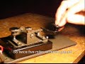 Junker Telegraph Key in Action
