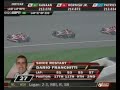 2007 IRL Michigan Castroneves and Meira crash