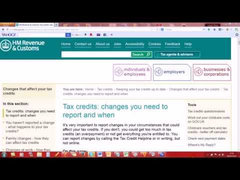 how to apply for working tax credits