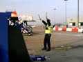 Top Gun marshalling at Dublin Airport for Ryanair