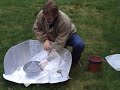 Solar Slow Cooker Set Up