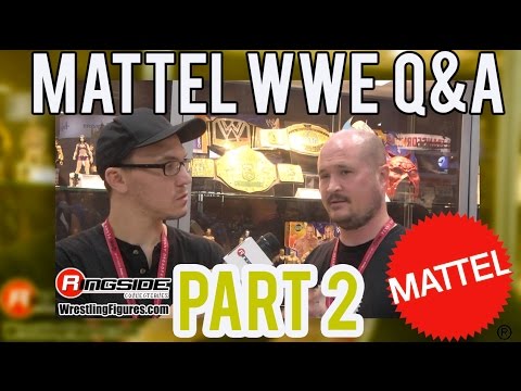 Mattel WWE Designer Q&A PART 2/2 w/ Bill Miekina SDCC 2014