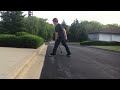 Click here to watch this video Heelflip over curb with skateboard