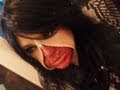 UNZIPPED ZIPPER FACE MAKEUP
