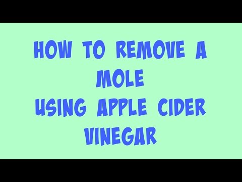 how to get rid of a moles on your face