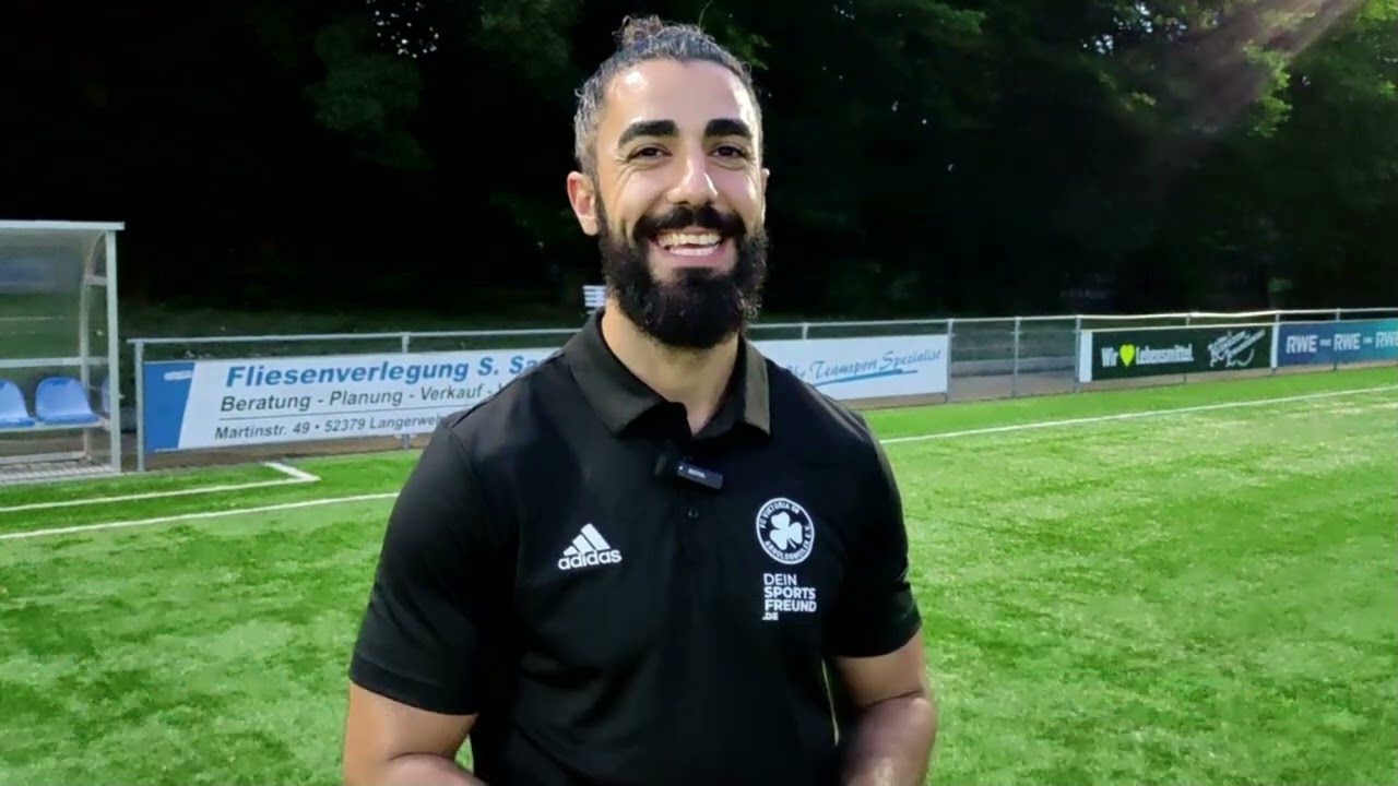  Yunus Kocak – Trainer TSV Düren – am vorletzten Spieltag in Sindorf nach Rückstand - Unentschieden 