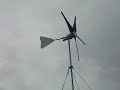 Turbine aparently stoping in the wind. Turbine aparently stoping in the wind.