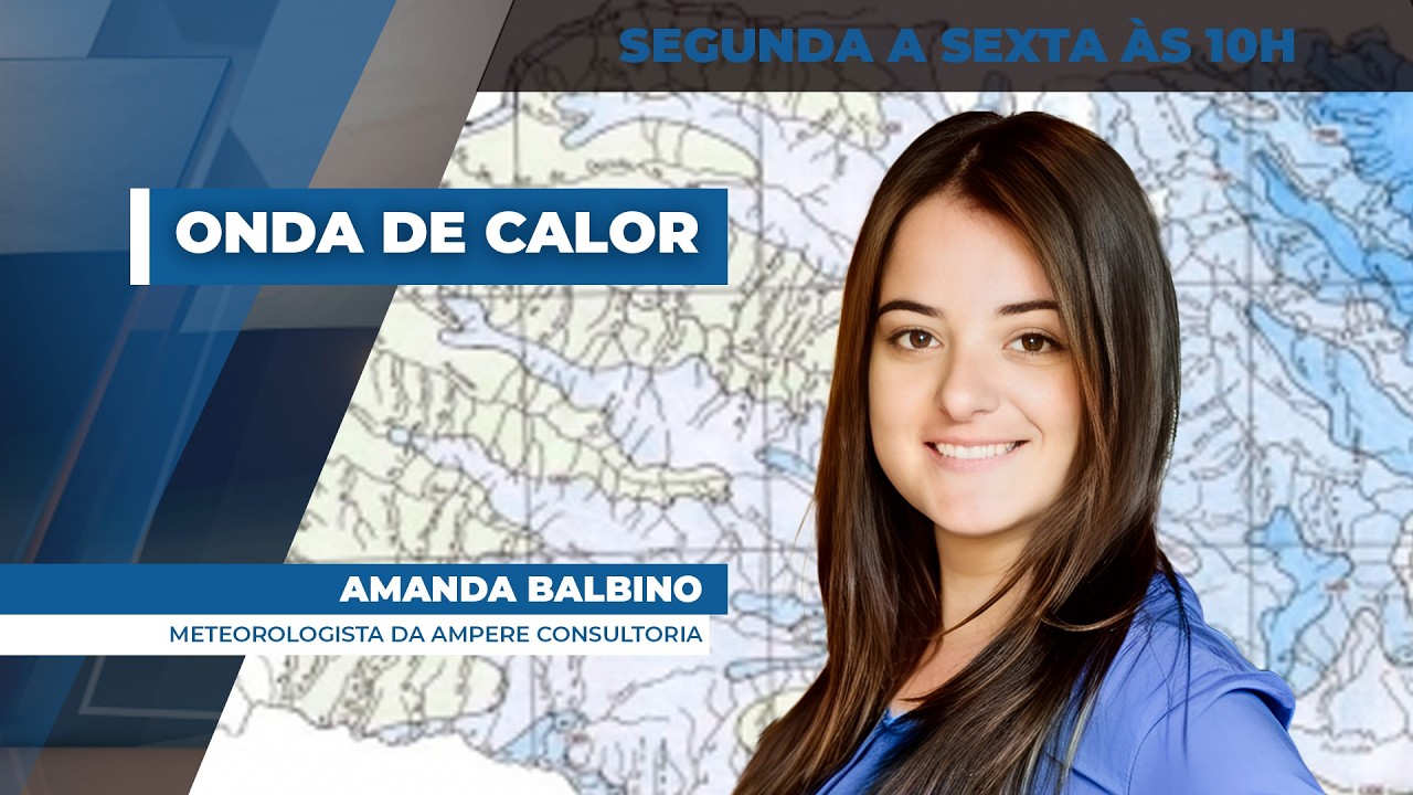 Onda de calor permanece atuando no centro-sul do país, com risco de tempestades