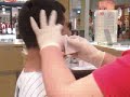 my dad cryin like a bihhh gettin his ear pierced.