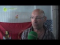 V�DEO: Antigos trabalhadores da Tarf protestaram pela demora do pagamento dos cr�ditos
