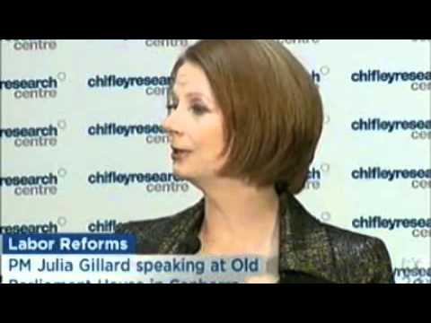 Julia Gillard: Prime Minister's Special Address to the Chifley Research Centre