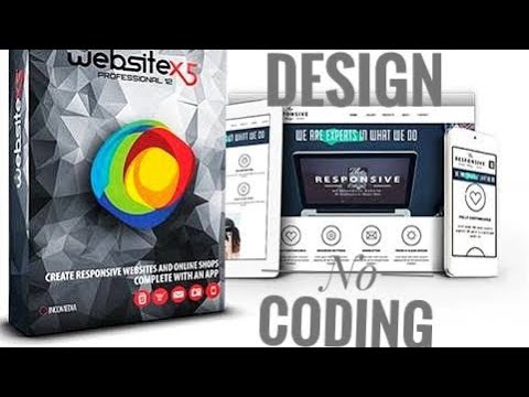 WebSite X5 PROFESSIONAL 14 , Website Creation without coding