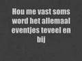 Yes-R - hou me vast [songtekst]
