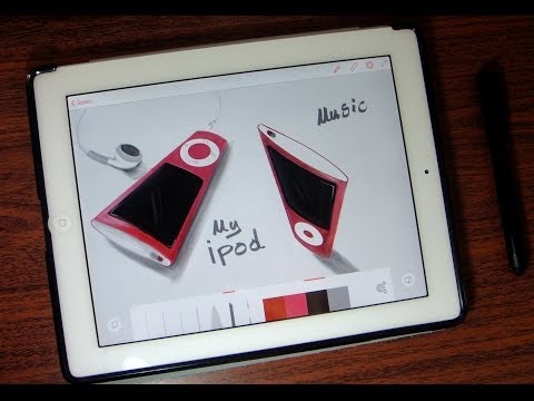 how to draw ipad