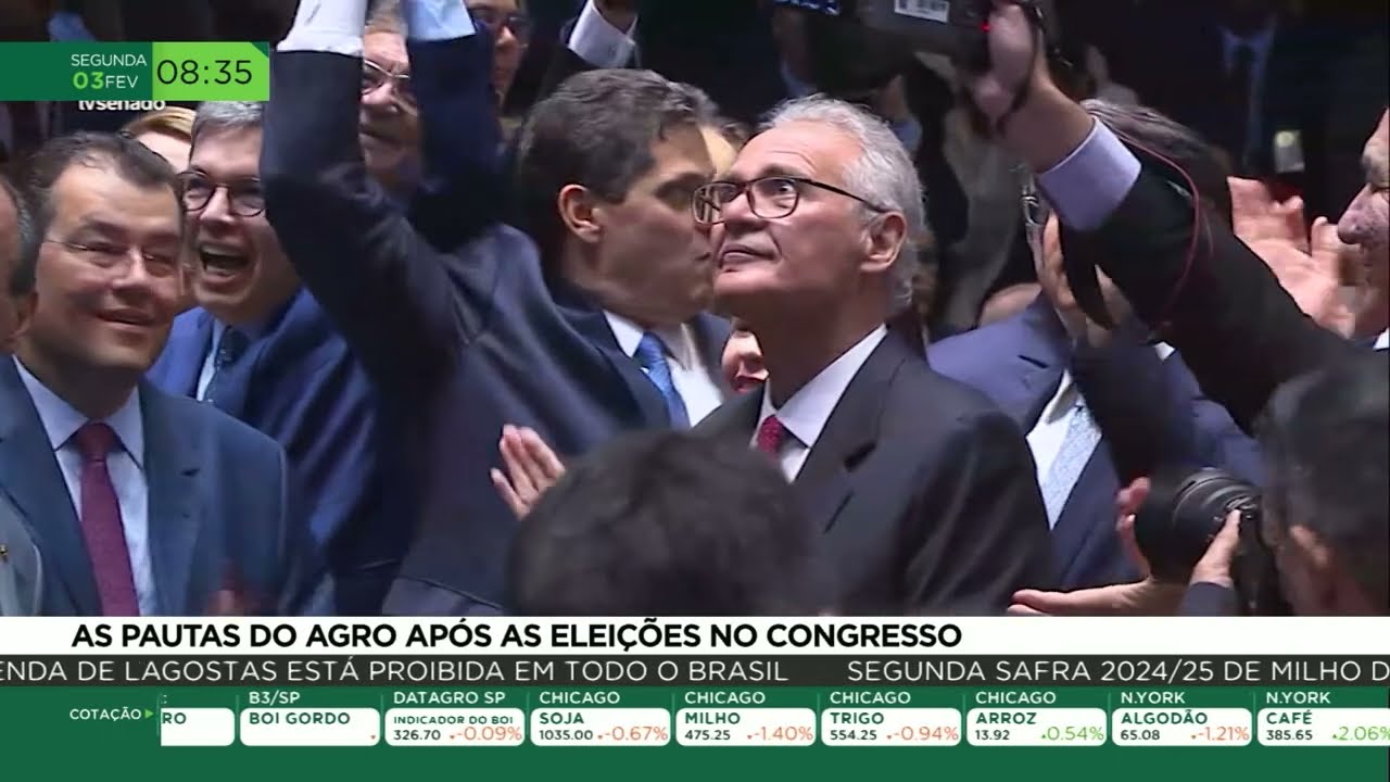 Comando do congresso: câmara e senado elegem presidentes