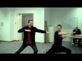 Strike teaches Ben a few Karate moves...