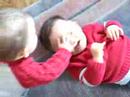 Jake giggling