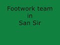 italian soccer freestyle calcio footwork team  a san siro