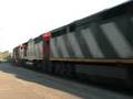 Sweet CN Lashup with a standard cab SD40-2 in Brantford!!