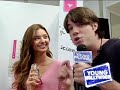 kisses with victorias secrets miranda kerr
