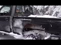T-MAN pushing 4 feet of snow.....