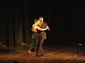Tango de escenario en el festival de la escuela de danzas de la provincia de Misiones con su servidor y la flopy... espero que les guste