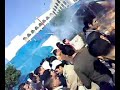 حريق في كلية حقوق طنطا في الخيمة في اخر ربع ساعة في الامتحان