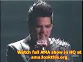 adam lambert kissing a guy live at AMA 2009