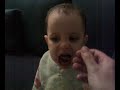 Lucia Velayos comiendo