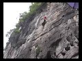 Climbing in Yangshuo.
