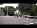 Chris McCormack and Normann Stadler running on Alii Drive