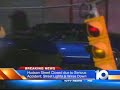 High-Speed Crash Knocks Down Poles, Closes Street