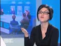 chlo� delaume interogeant schneidermann sur le choix des candidats � l'�lection qui ont fait l'objet d'une �mission, puis sur les raisons qui ont motiv� l'invitation de jean-jacques bourdin.