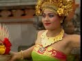 This relatively new Balinese dance was created in 1993 Swasthi Widjaya Bandem and the music was written by I Nyoman Windha.  Like the well known tari Pendet, this dance is a welcoming dance performed to greet visitors.