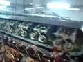 Inner view of a working four stroke engine