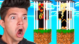 I Got TRAPPED in Skyblock Prison with My Wife!