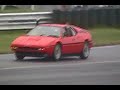 BMW M1's and McLaren F1 race car
