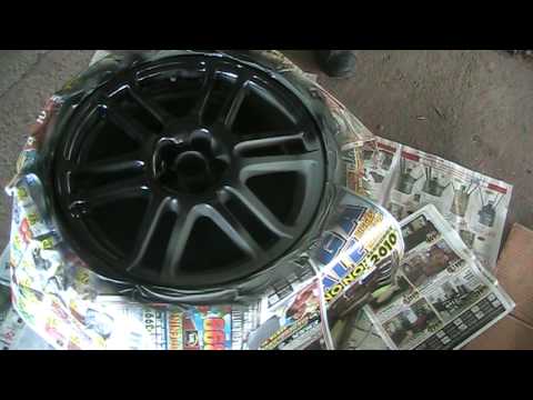 how to paint scion tc rims
