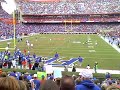 Tebow warms up 4 - Gators v Noles 2009.AVI