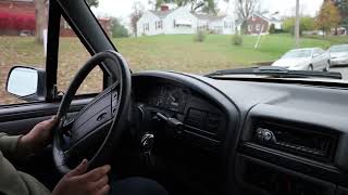 1996 Ford Bronco XLT Ride Along