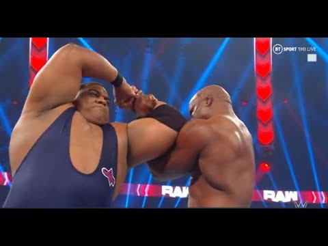 Keith Lee vs Bobby Lashley WWE RAW 23 November 2020