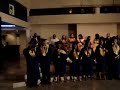 canto en la graduacion del colegio parroquial san juan evangelista