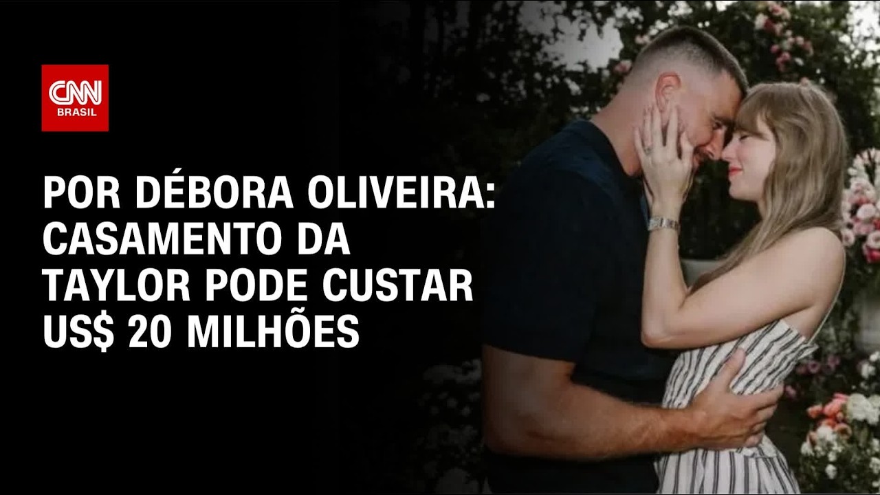 Casamento de Taylor Swift e Travis Kelce pode custar US$ 20 milhões | LIVE CNN