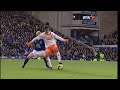 Two early goals helped Everton comfortably beat Blackpool to reach the FA Cup quarter-finals for the second time in nine years. Royston Drenthe scored after 49 seconds from Marouane Fellaini's pass. Denis Stracqualursi then made it a dream start for the hosts on six minutes when he tapped in. Stracqualursi could have added to his total as Everton had chances to put the tie out of sight, while Kevin Phillips blazed over a penalty late on. The veteran striker hit the bar from a free-kick with Lomana LuaLua also hitting the post, but they were isolated efforts for the visitors, who also lost Gary Taylor-Fletcher as a result of a first-half collision with Everton keeper Tim Howard. Those events summed up a miserable afternoon for Ian Holloway's team who were outclassed by their Premier League opponents and will now return to their battle for Championship promotion, starting with a key game at home to West Ham on Tuesday. For Everton, the victory extends their unbeaten run to seven games during what has been a profitable period which has included wins over Chelsea and Manchester City at Goodison. Blackpool's poor start to the game was at odds with a run that has seen them go 10-games unbeaten since the turn of the year. Holloway's men were up against top-flight opposition for the first time this season and they ran into an Everton side brimming with confidence. But the way in which they were two goals behind within six minutes quickly mapped out a game in which they failed to <b>...</b>